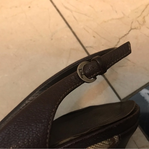 Christian Dior Wedge Heel Monogram Beige - Picture 5 of 7